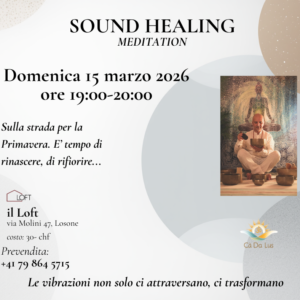 Riservazione - Losone - Sound Healing Meditation