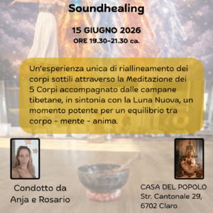 Viaggio dei corpi sottili e Sound Healing