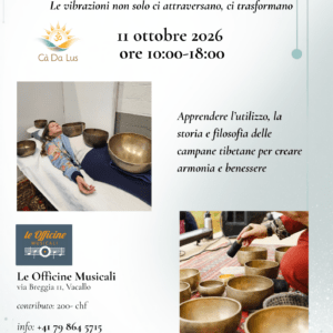 Corso Campane Tibetane 1° livello