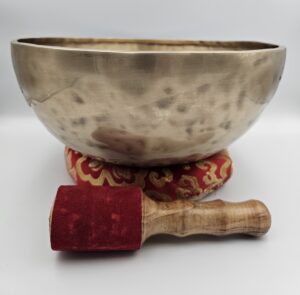 Campana tibetana 30 cm forgiata a mano