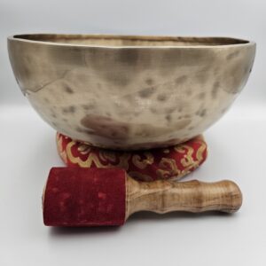 Campana tibetana 30 cm forgiata a mano